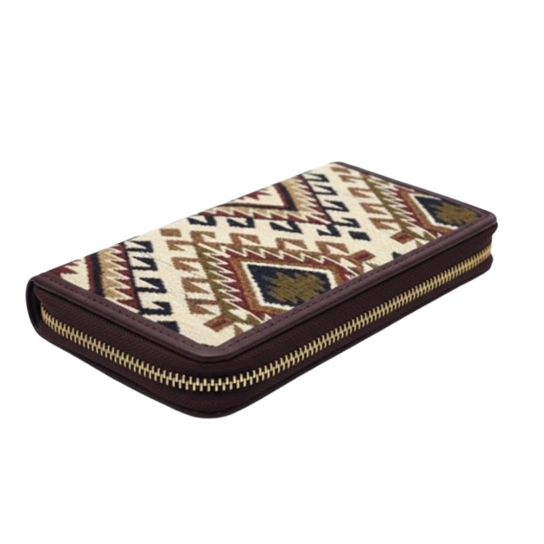 Elegant Double Zipper Wallet for Eco-Friendly Living v2.0